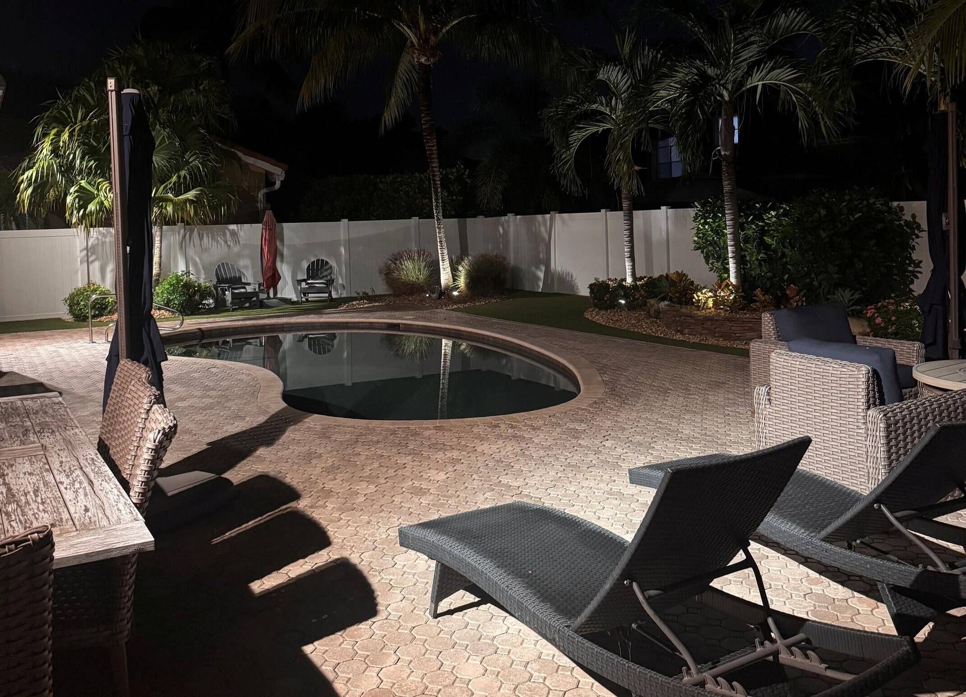 6611 Jessica Court, Lake Worth, FL 33467 Rear Twilight 2