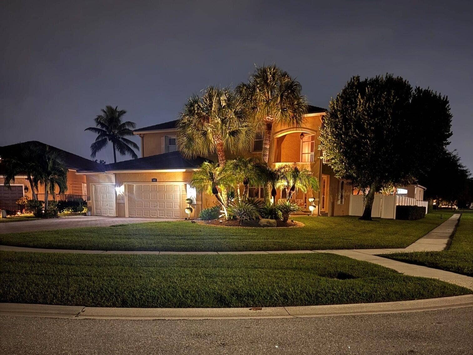 6611 Jessica Court, Lake Worth, FL 33467 Front Twilight 2