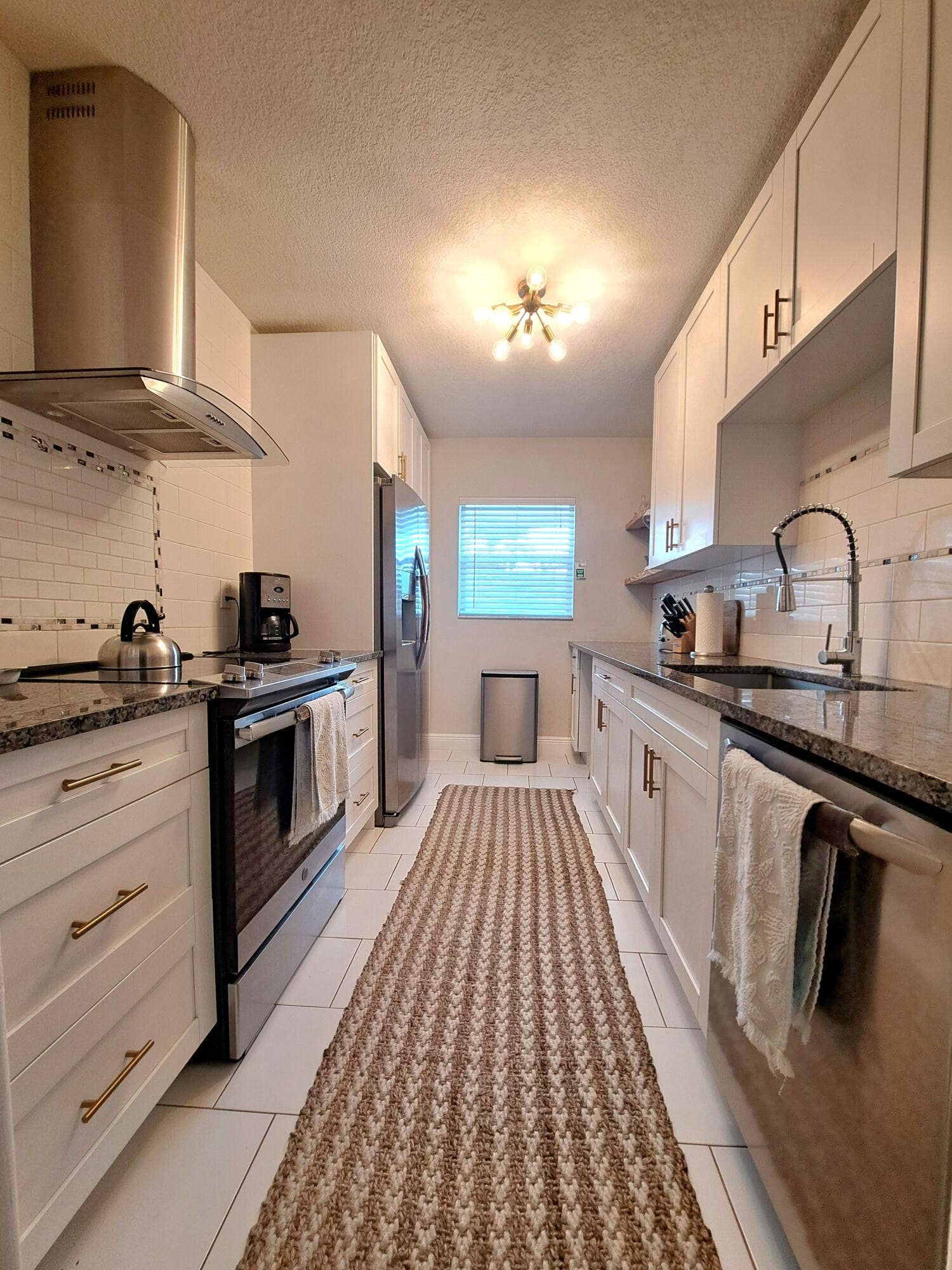 galley kitchen