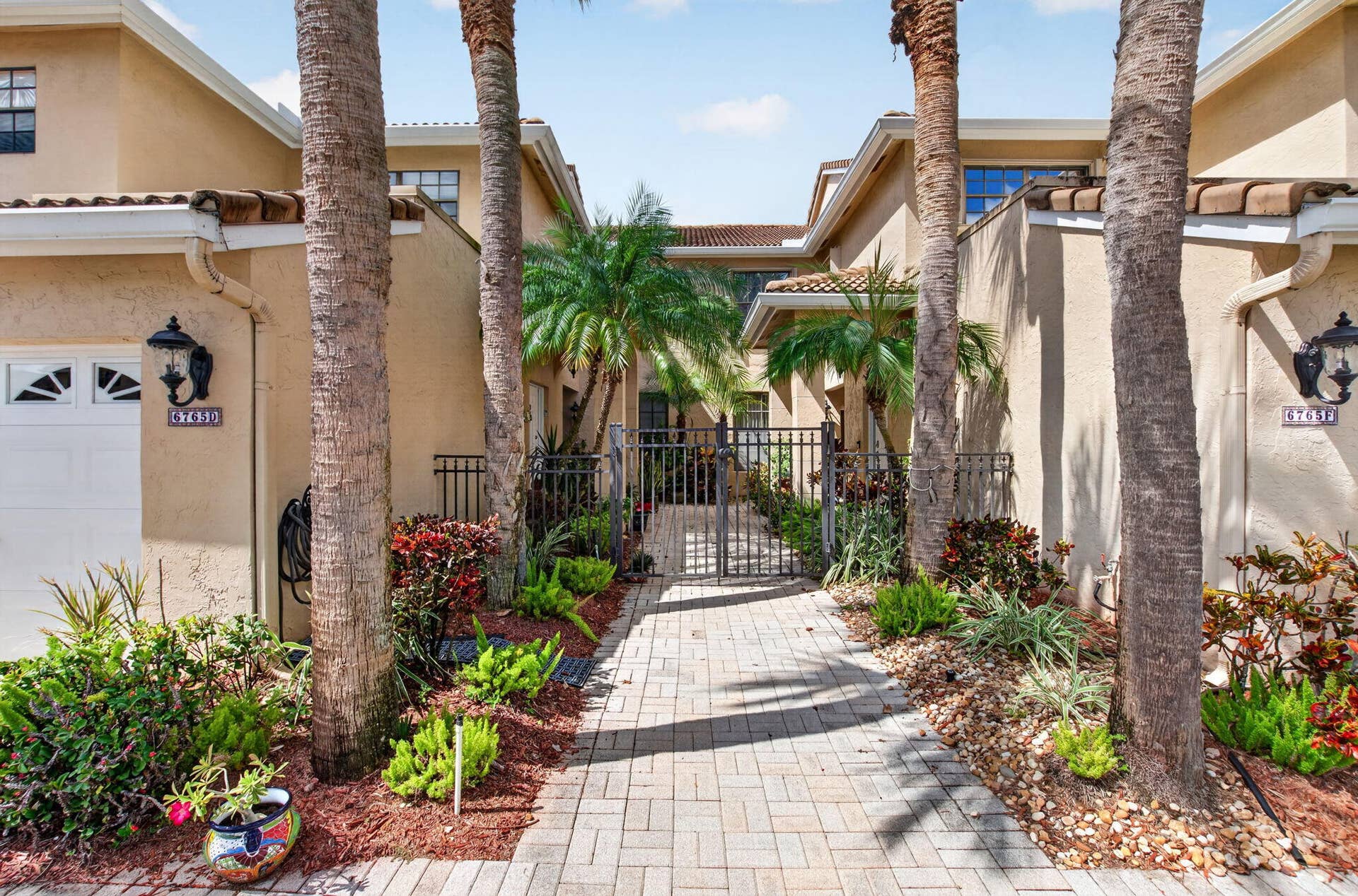 Courtyard entry