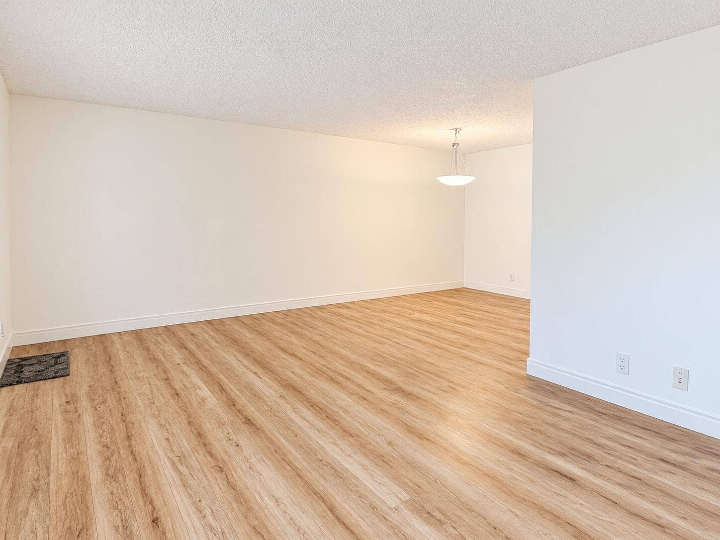 Bright Empty Modern Living Room