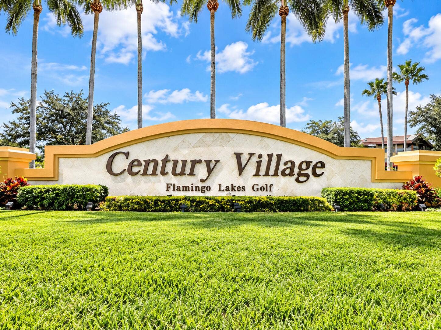 Century Village Golf Community Entrance