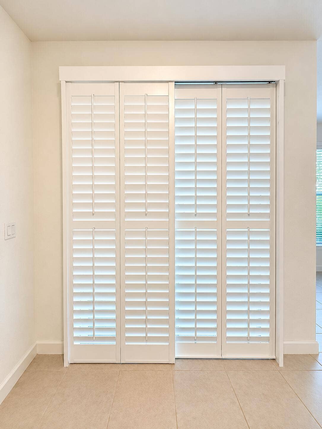 Plantation shutters