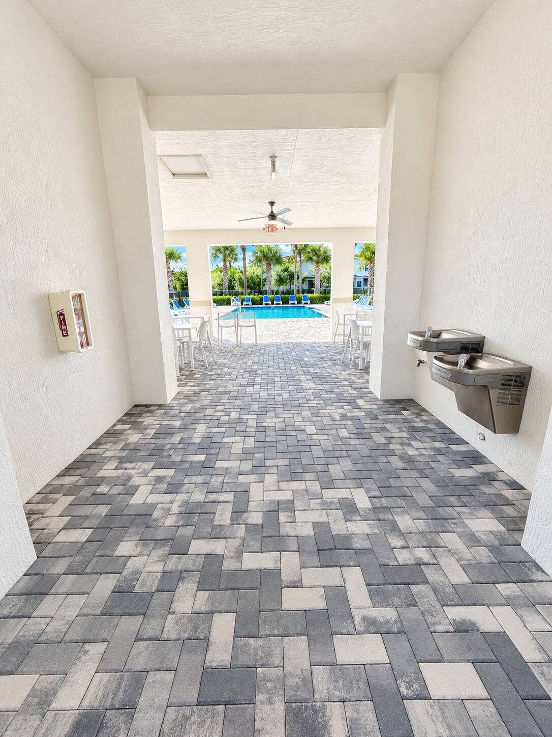 Pool Entrance