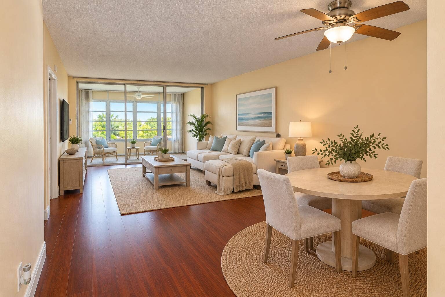 Coastal Living and Dining Retreat