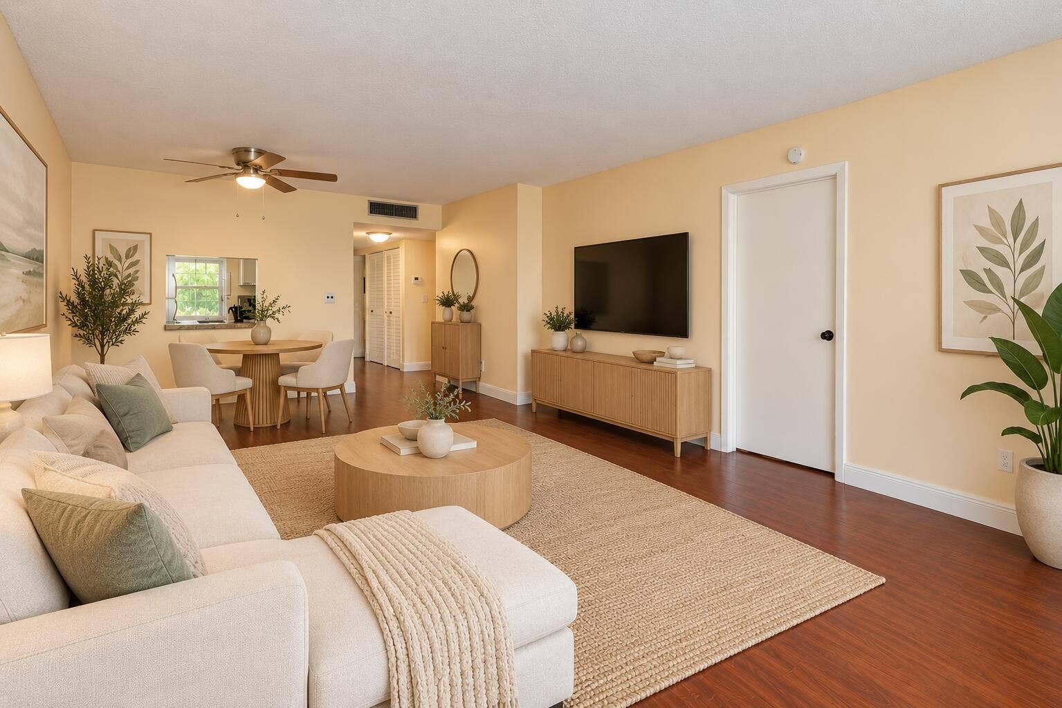 Warm Neutral Open-Plan Haven
