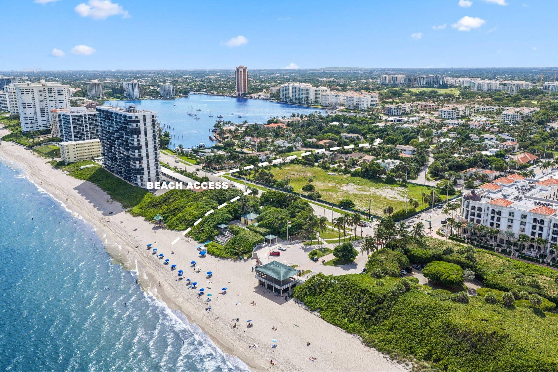 755 W Fern Drive, Boca Raton, FL 33432 Aerial View