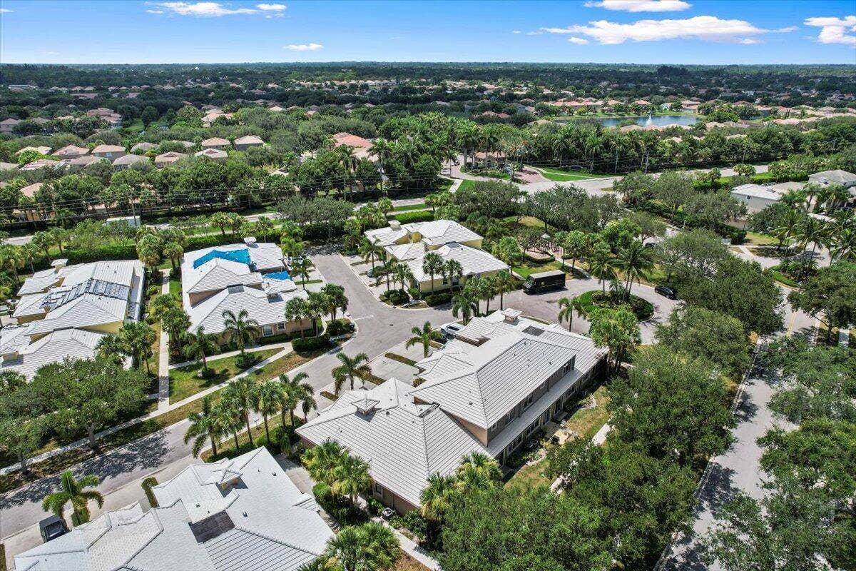 levated view showing the property's location within the surrounding community.