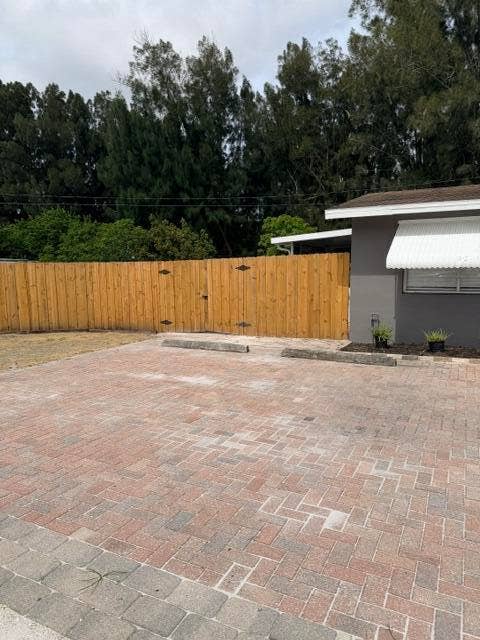 front paver parking