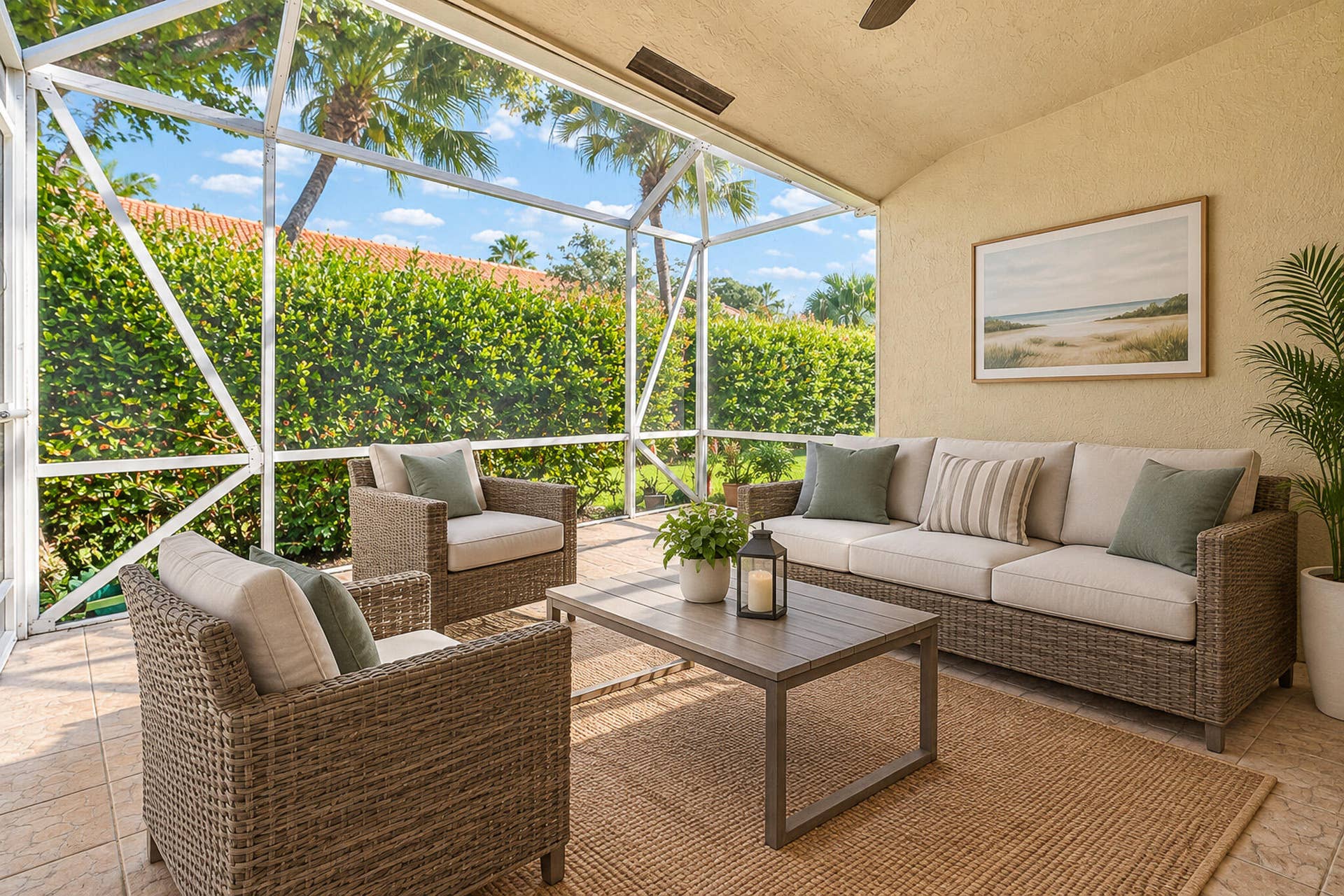 Virtual Screened Patio