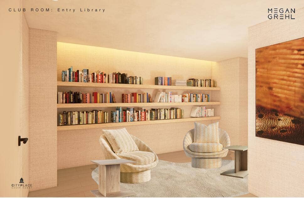 NEWLY REMODELED Club Room Reading Area