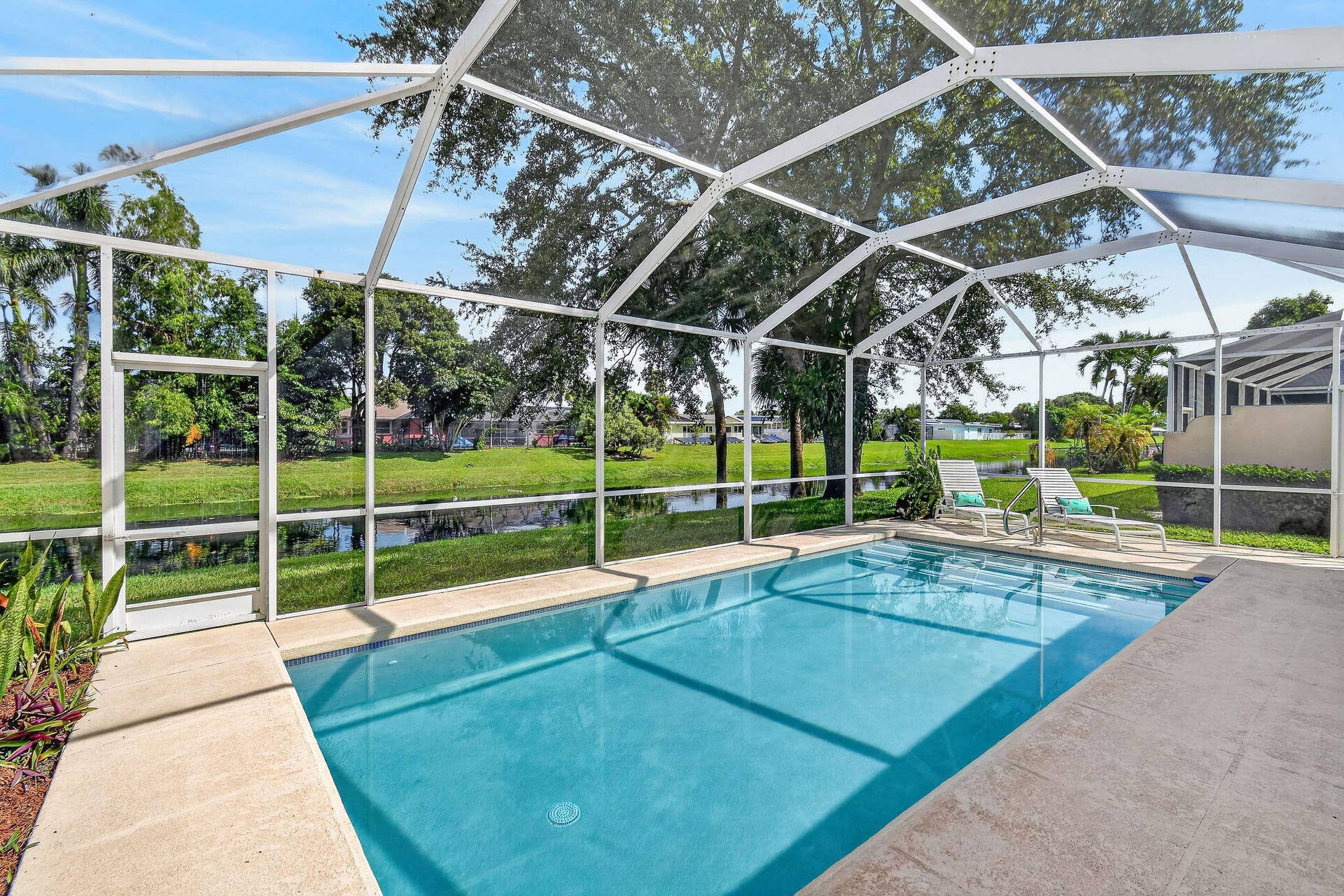 1081 Bedford Avenue, Palm Beach Gardens, FL 33403 Pool along Lake Catherine