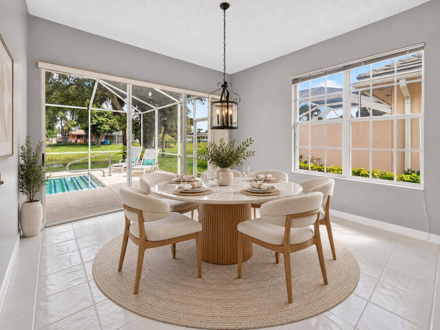 1081 Bedford Avenue, Palm Beach Gardens, FL 33403 Staged Dining Area