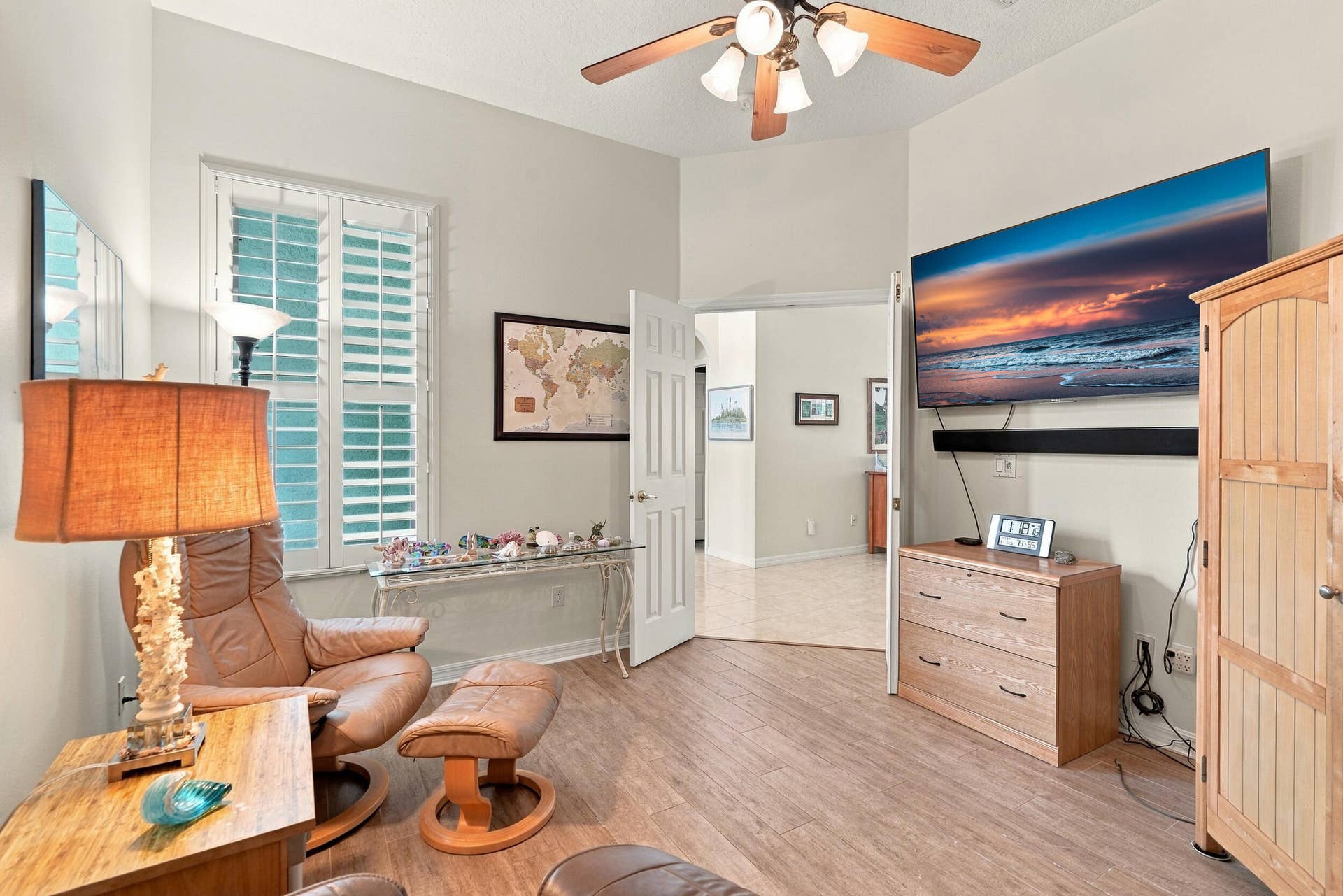 91 Southpointe Drive, Fort Pierce, FL 34949 Another guest bedroom in front of home. Currently used as an office.