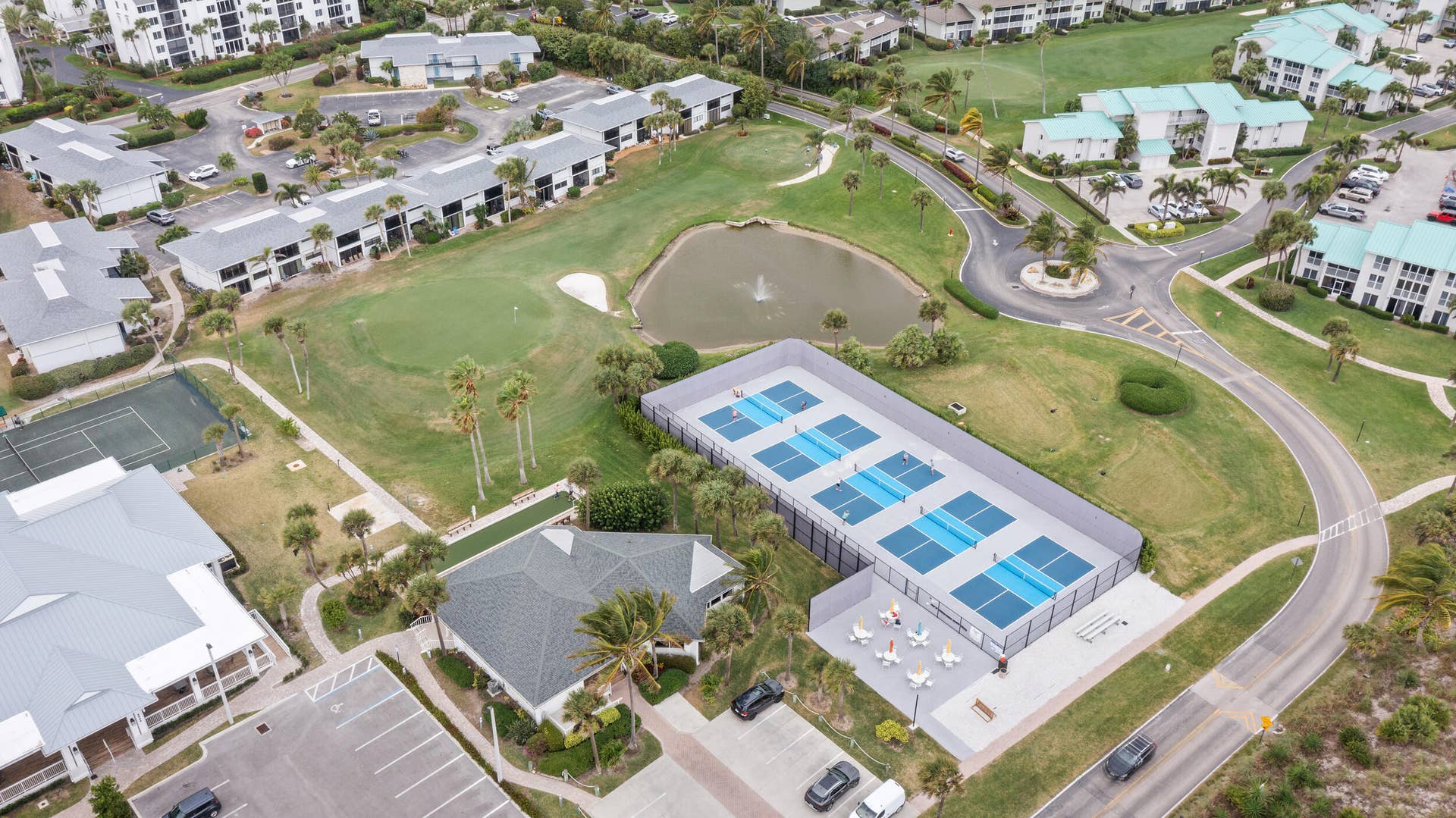 91 Southpointe Drive, Fort Pierce, FL 34949 Aerial Pickleball