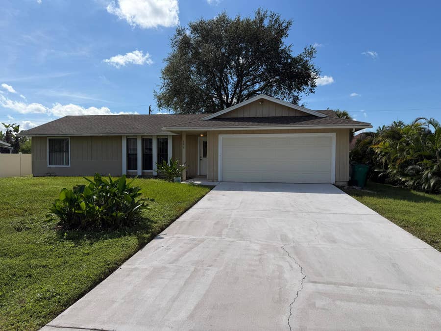 Property photo for 166 SW Ray Avenue, Port St Lucie, FL