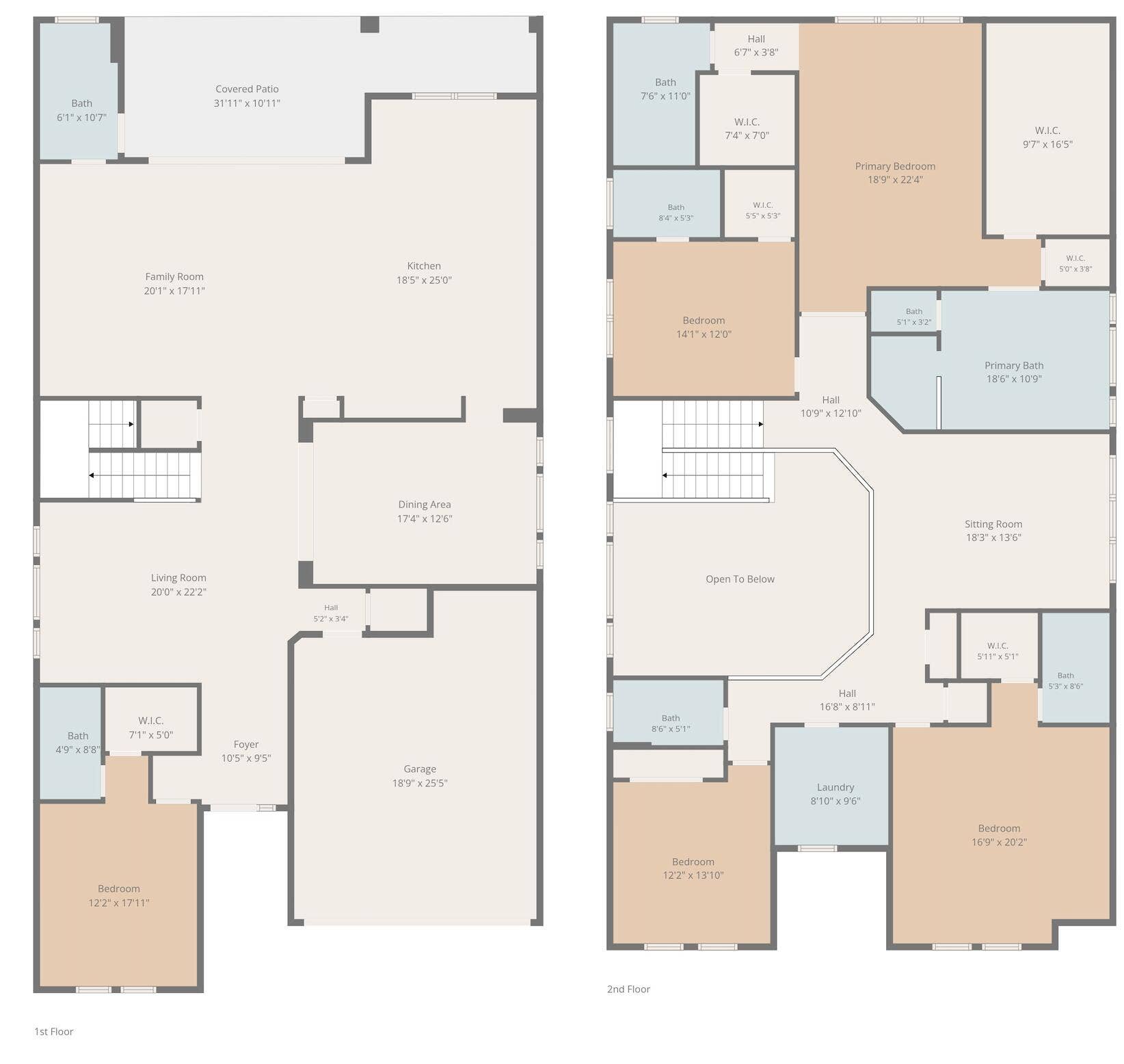 8351 Fishers Island Way, Boca Raton, FL 33434 Floorplan