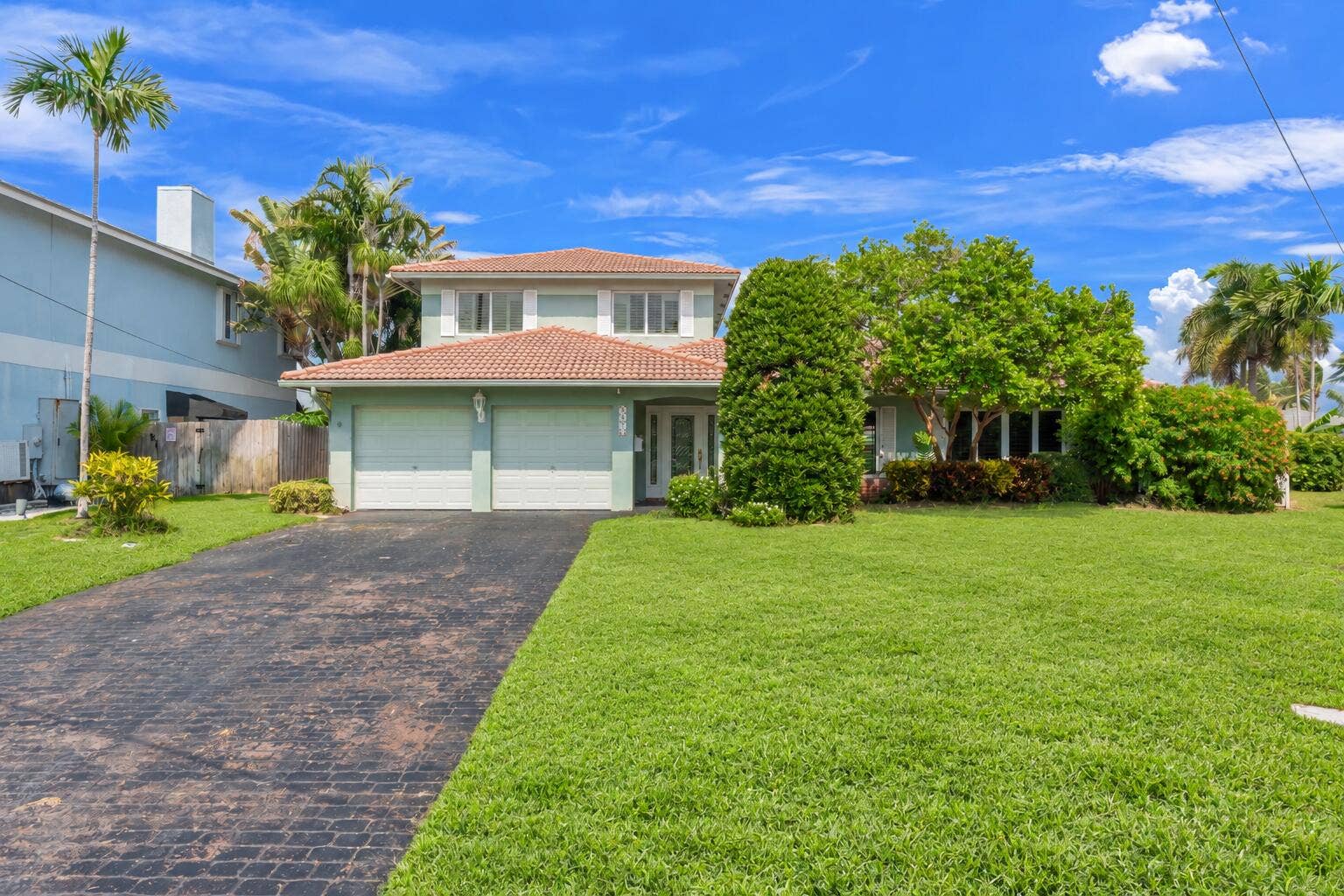 2651 NE 43RD Street, Lighthouse Point, FL 33064 Sunlit Tropical Mediterranean Suburban H