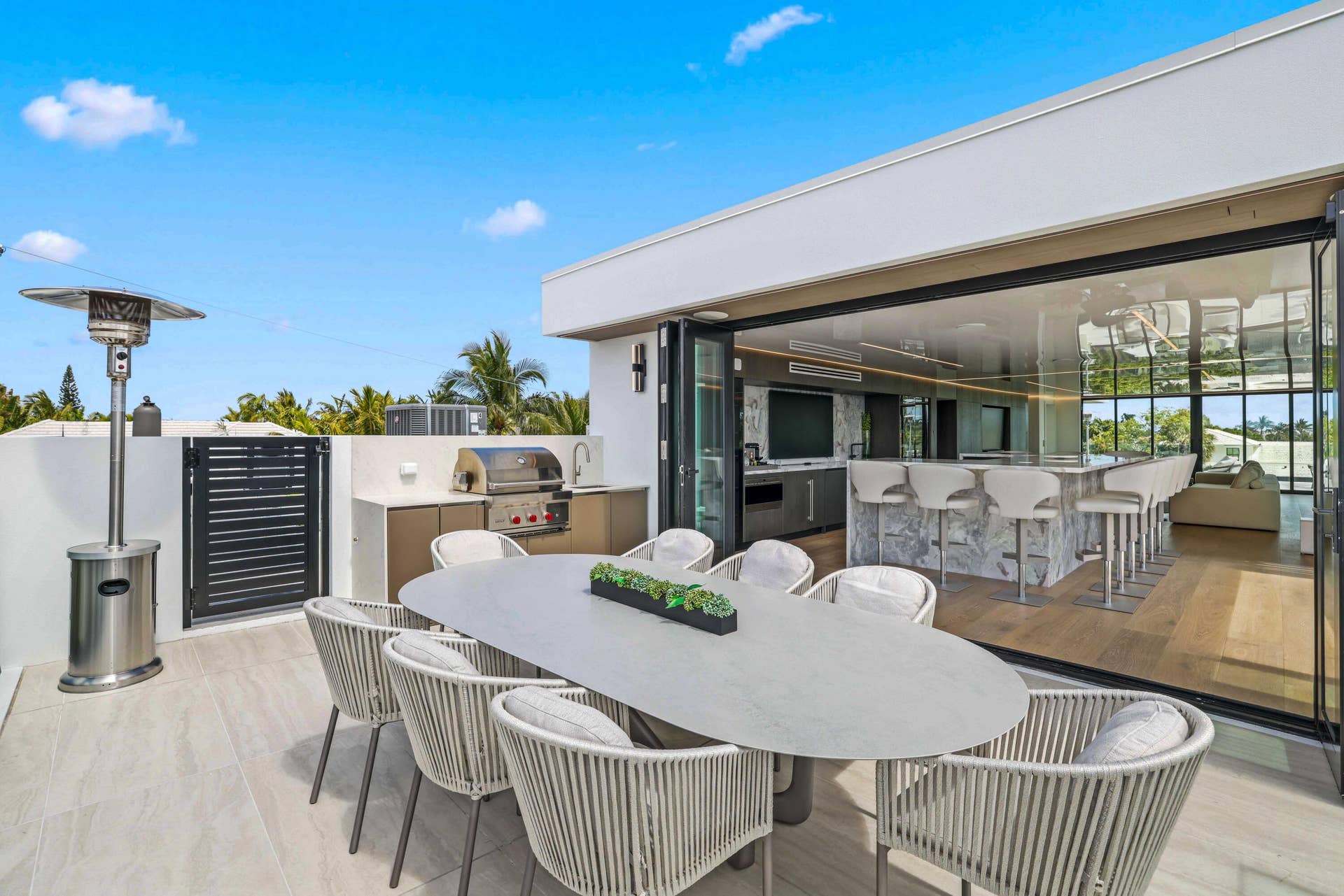 237 Elwa Place, West Palm Beach, FL 33405 Rooftop Summer Kitchen