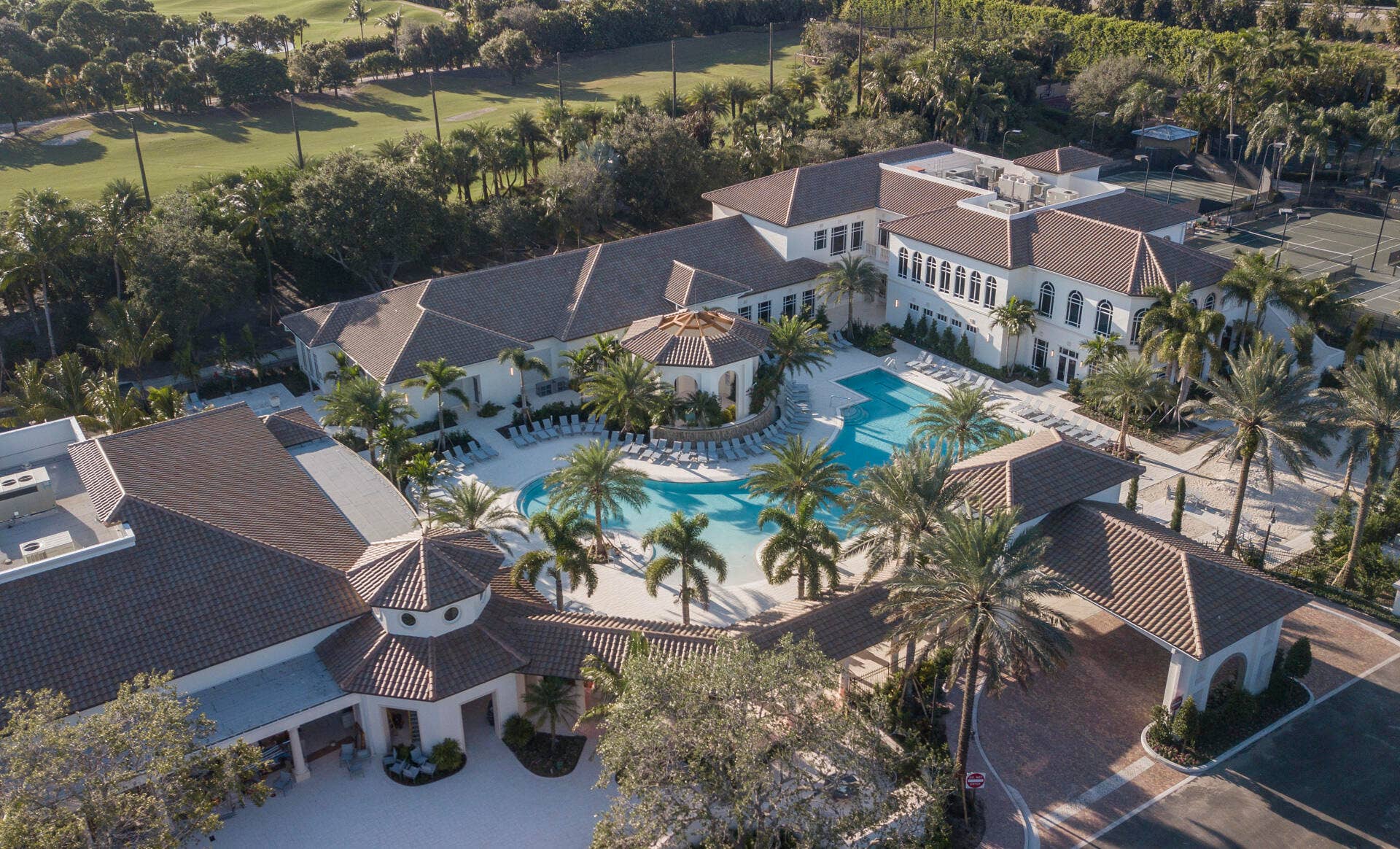 16137 Villa Vizcaya Place, Delray Beach, FL 33446 Lifestyle Complex Aerial - Copy