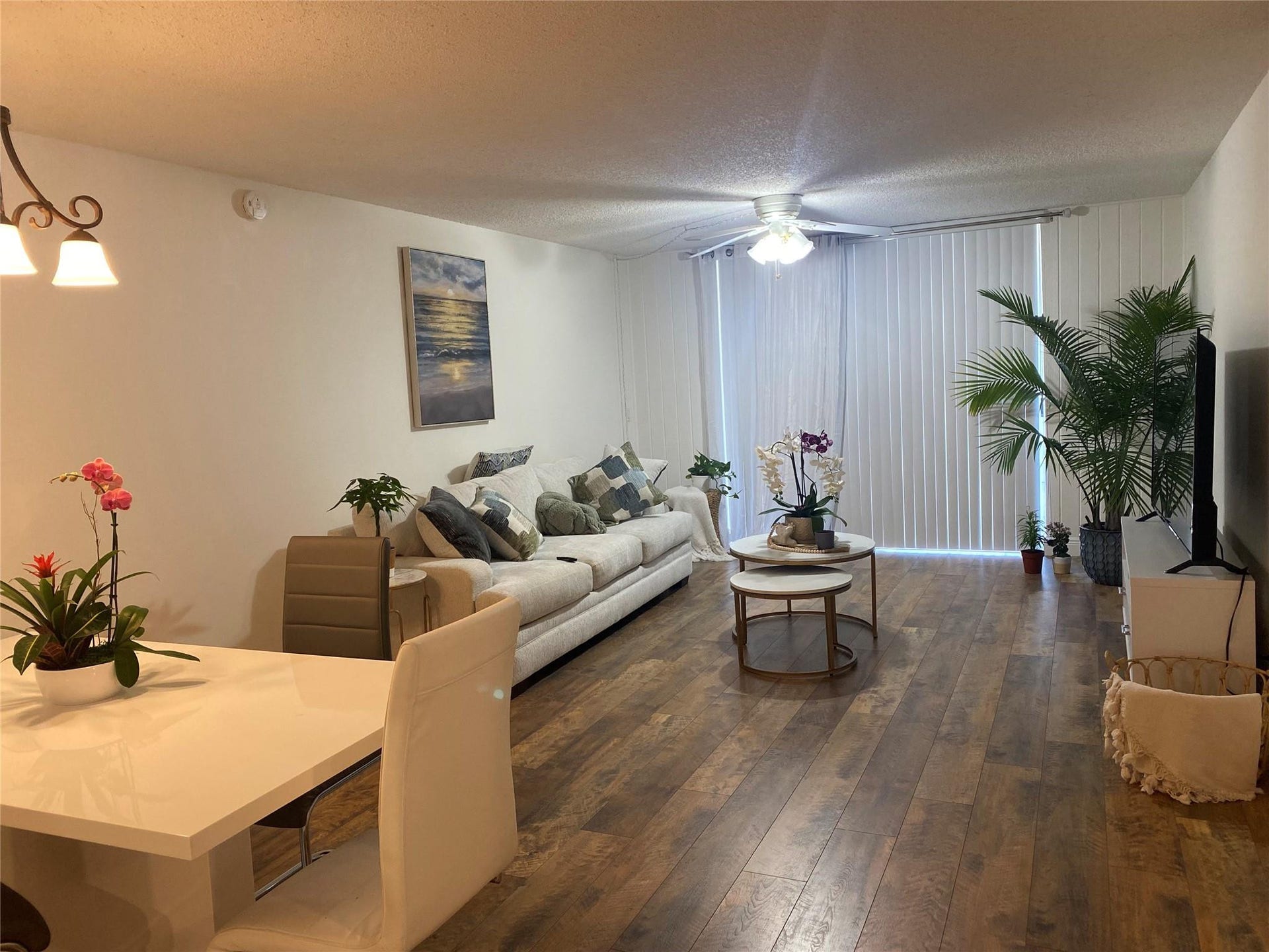 7173 ORANGE Drive, #220B, Davie, Davie, FL 33314 Living Room-Old Picture- Floors have been replaced.