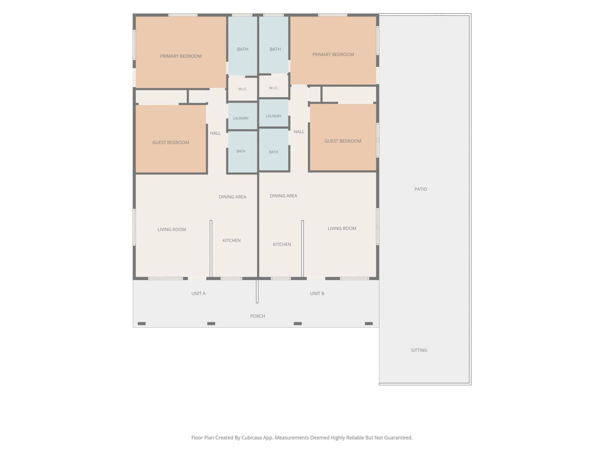 3125 ALBATROSS, #A, Delray Beach, FL 33444 Floor Plan