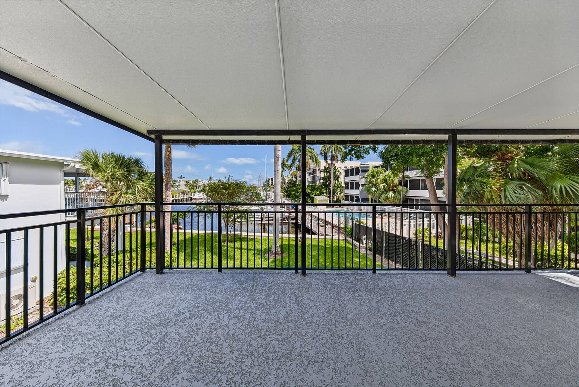 1430 Cordova Road, #24D, Fort Lauderdale, FL 33316 View from the main porch facing the canal