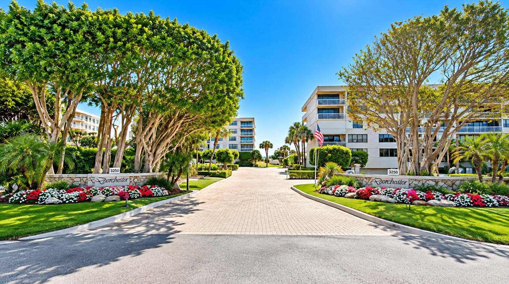 3250 S Ocean Boulevard, #306S, Palm Beach, FL 33480 Entrance To Dorchester
