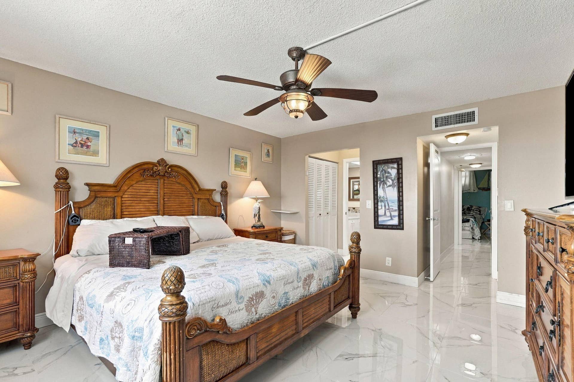 145 S OCEAN Avenue, #611, Palm Beach Shores, FL 33404 Primary Bedroom