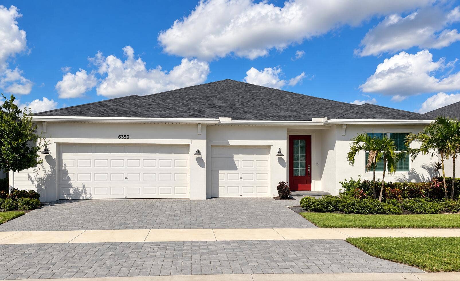 6350 NW SWEETWOOD Drive, Port St Lucie, FL 34987 Vibrant 6350 Suburban Home Exterior