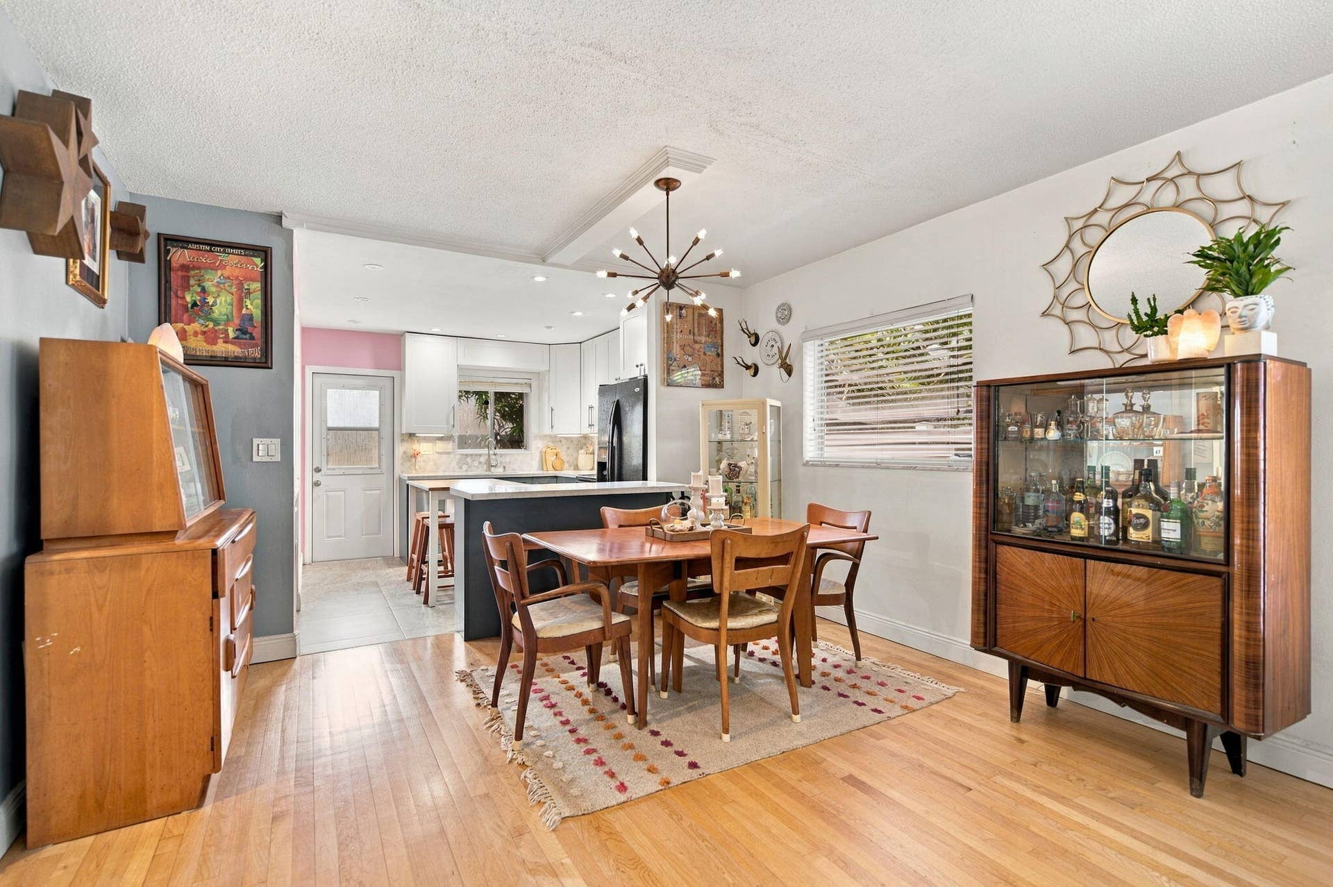 Living and dining room