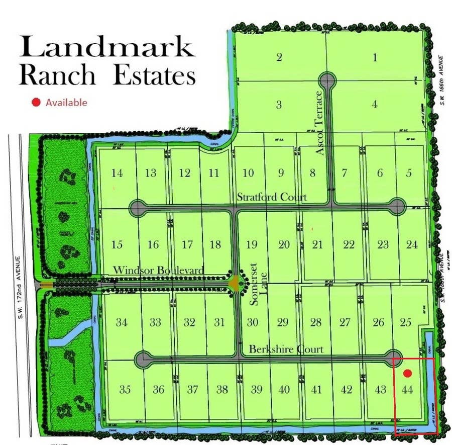 Property photo for 16700 BERKSHIRE Court, Southwest Ranches, FL