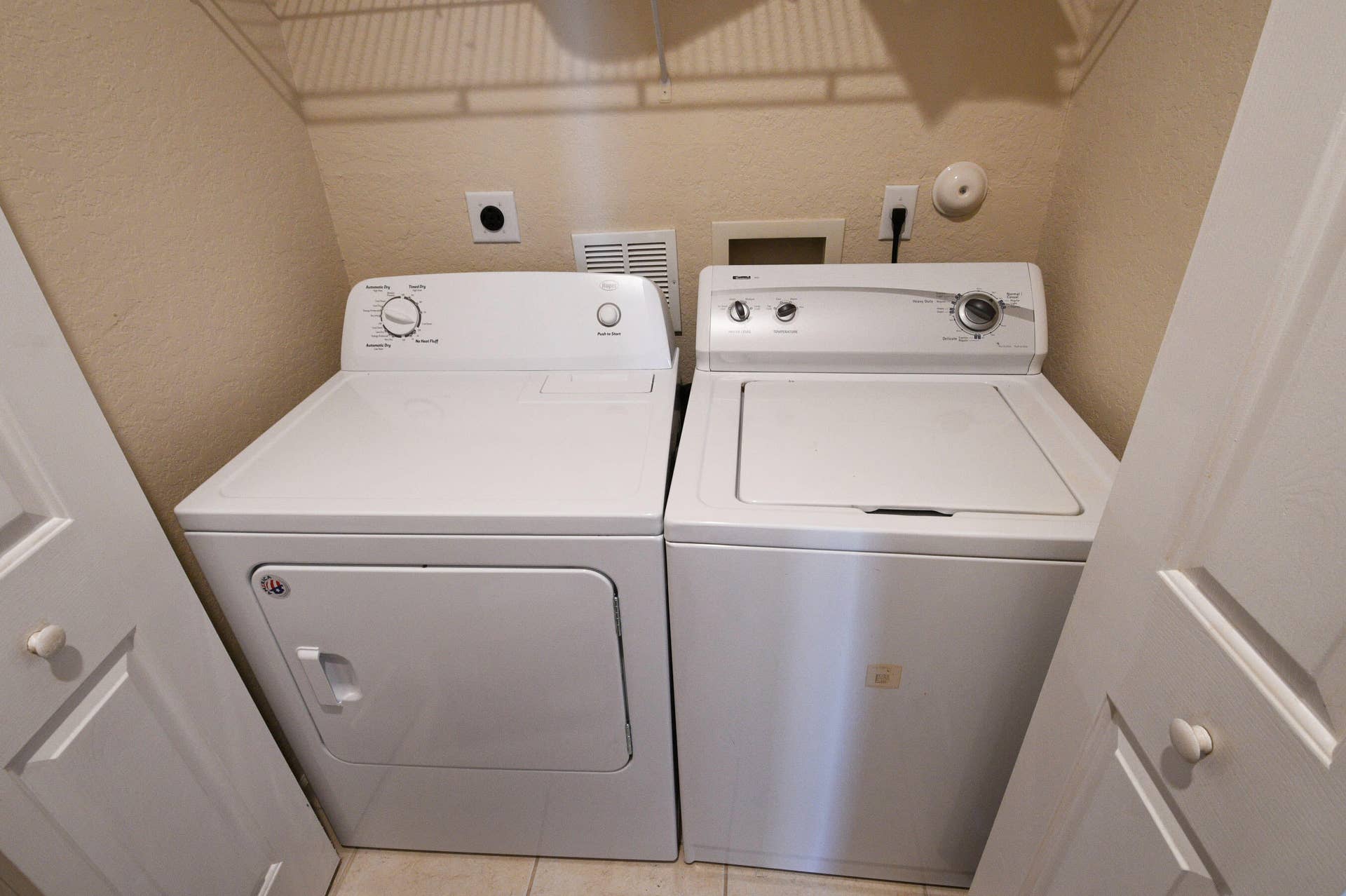 4353 Legacy Court, Delray Beach, FL 33445 Laundry closet with washer and dryer.