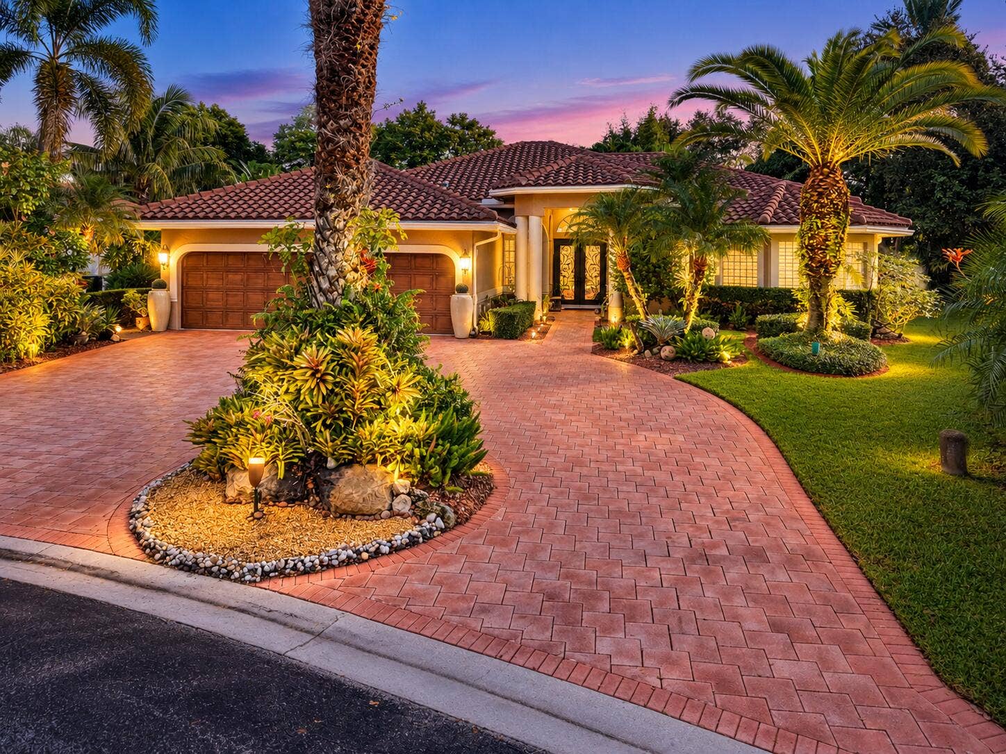 1051 NW 121ST Terrace, Coral Springs, FL 33071 Twilight Mediterranean Luxury Home