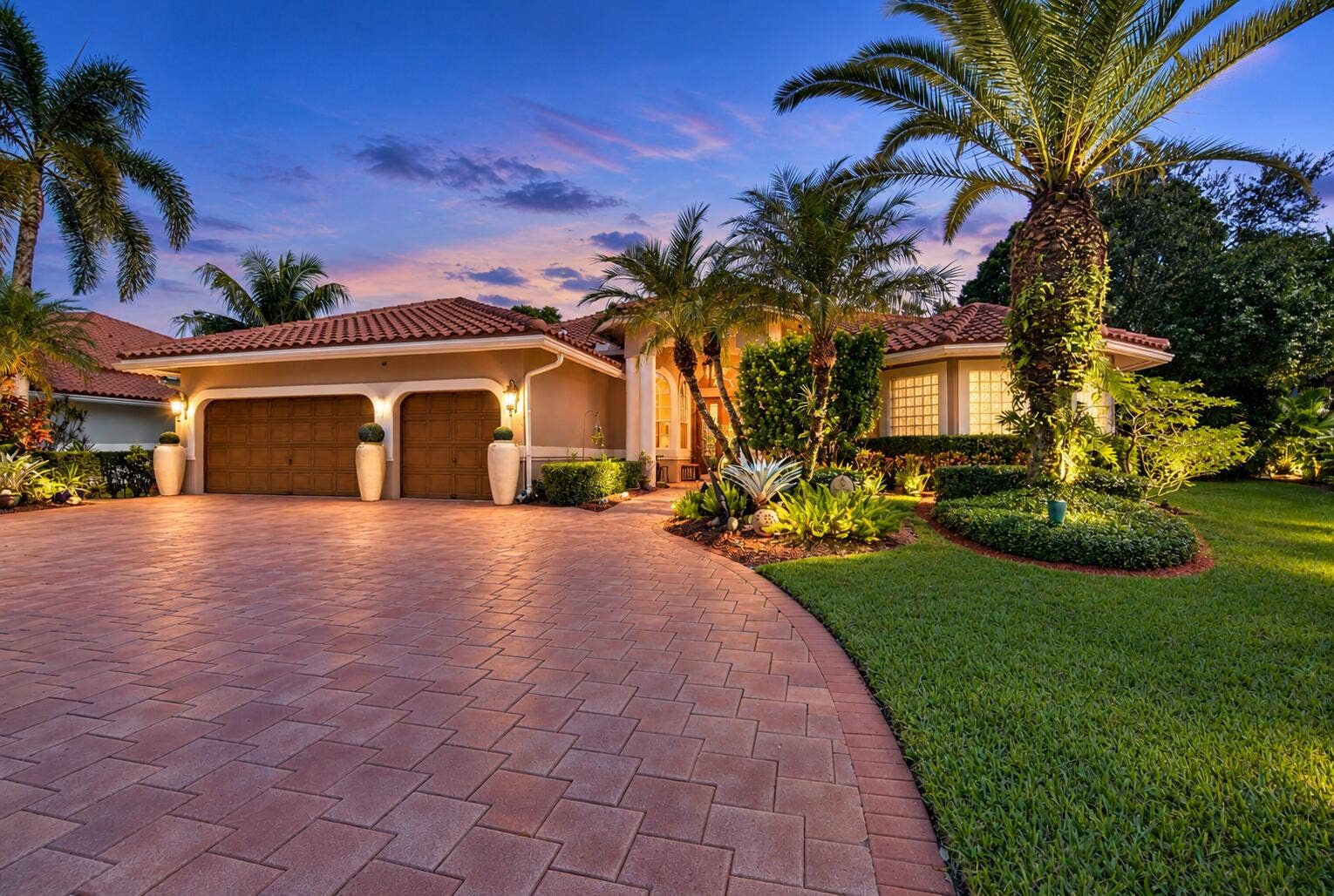 1051 NW 121ST Terrace, Coral Springs, FL 33071 Luxury Mediterranean Home at Twilight