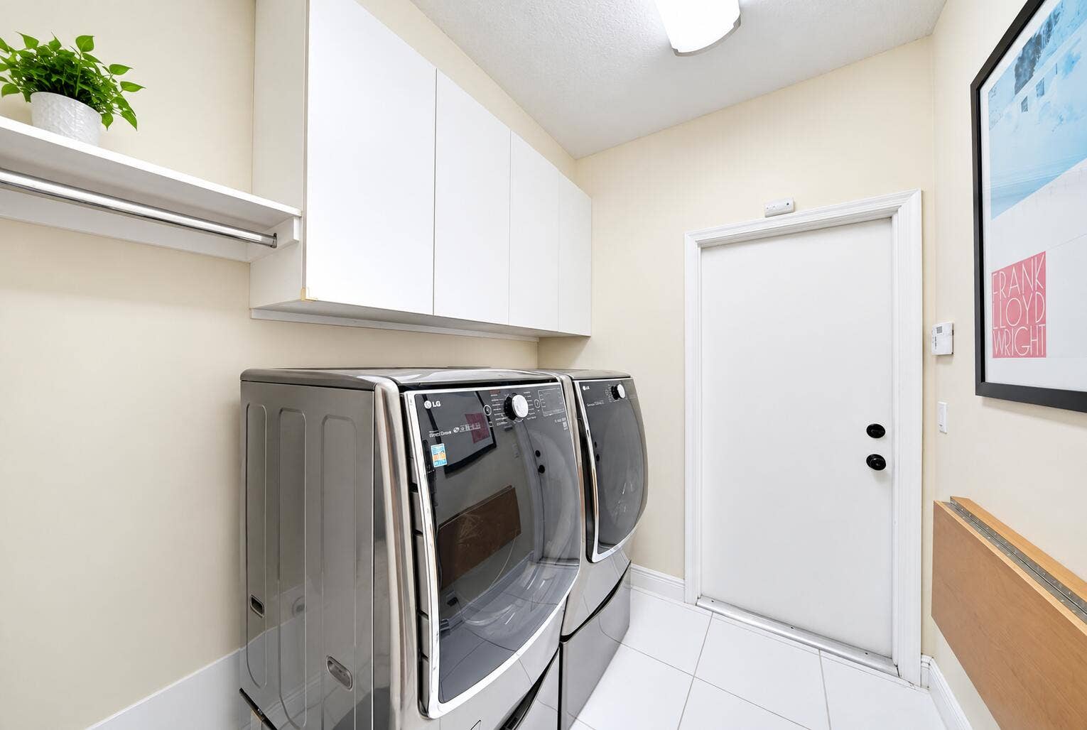 1051 NW 121ST Terrace, Coral Springs, FL 33071 Modern Laundry Room with Frank Lloyd Wri