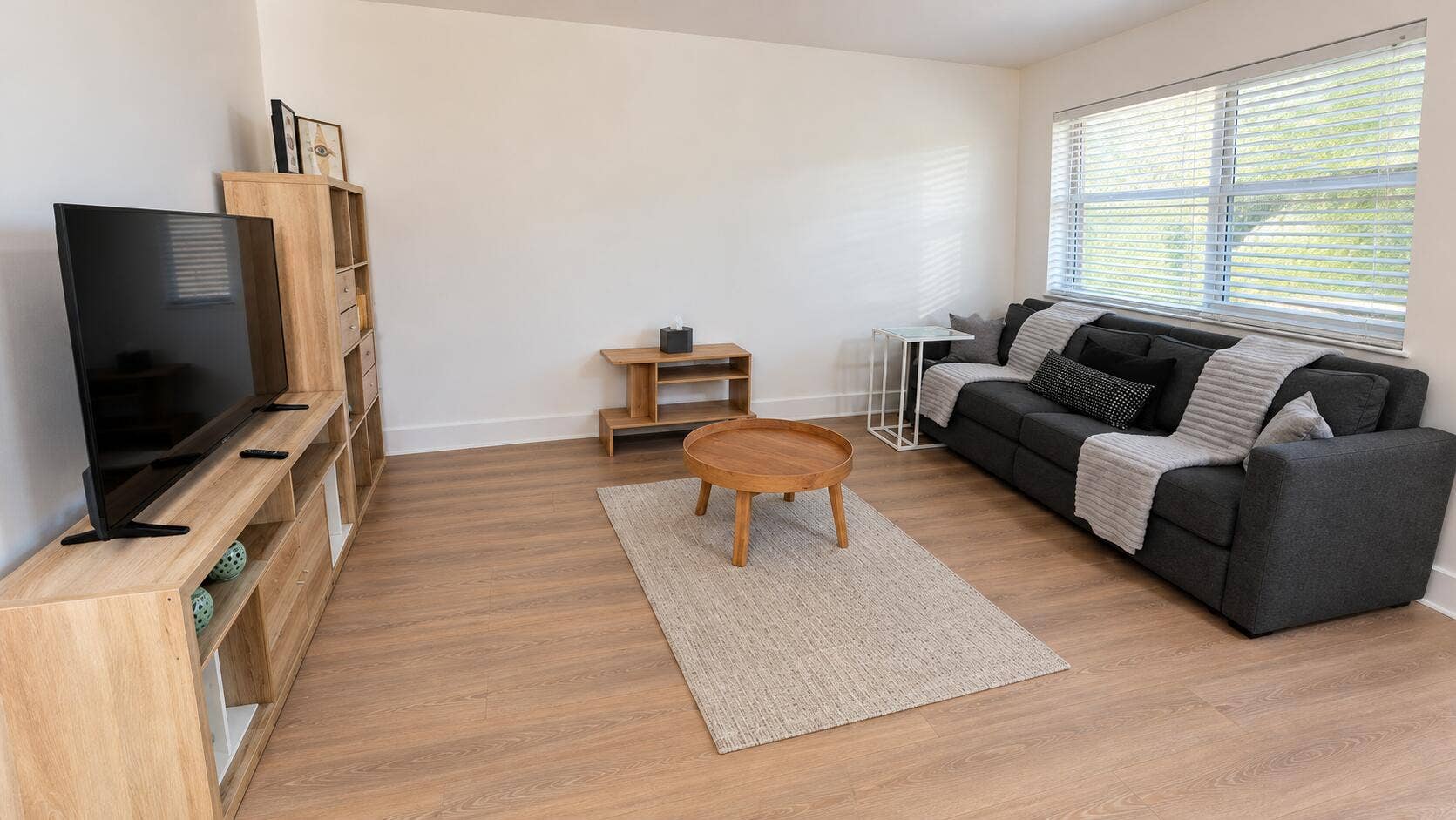 704 NE 8th Street, #4, Hallandale Beach, FL 33009 Bright Living Room