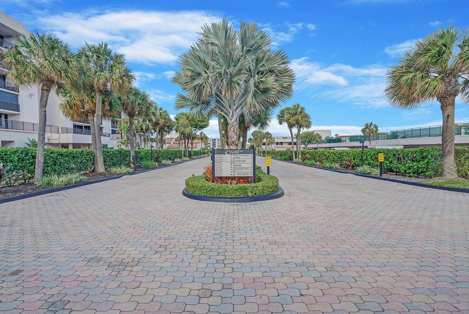 2697 N OCEAN, #F-403, Boca Raton, FL 33431 Community Entrance