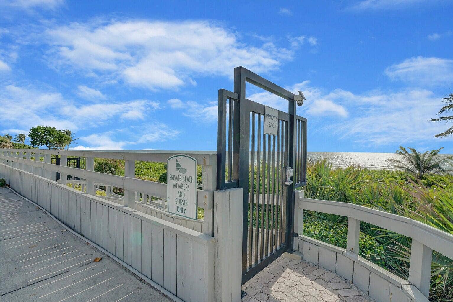 2697 N OCEAN, #F-403, Boca Raton, FL 33431 Private Beach Entrance