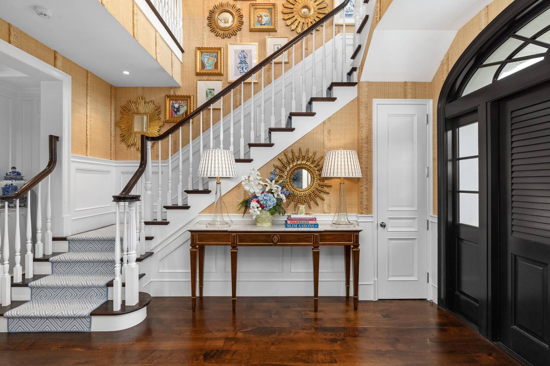 253 Jamaica Lane, Palm Beach, FL 33480 Foyer to Staircase
