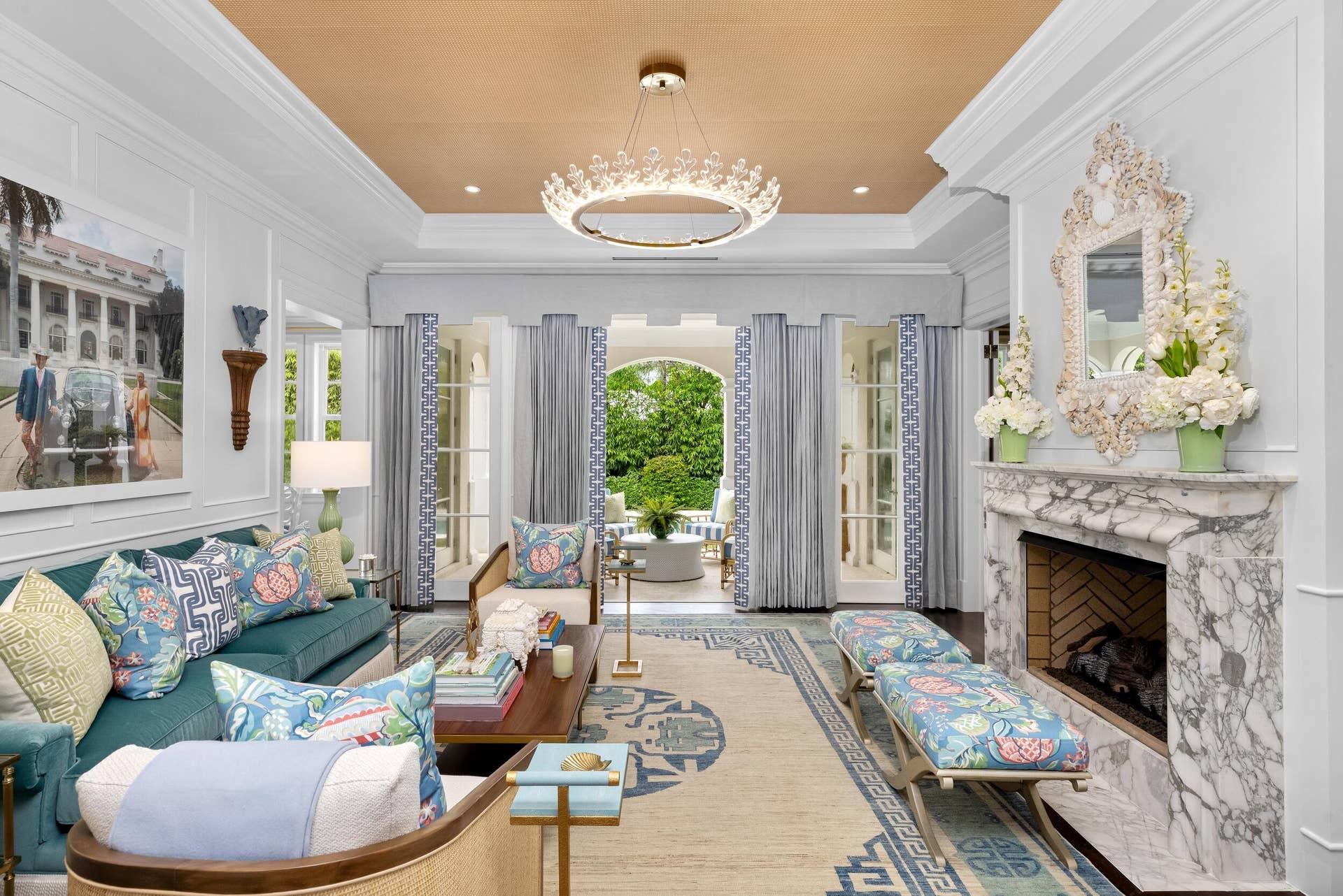253 Jamaica Lane, Palm Beach, FL 33480 Living Room