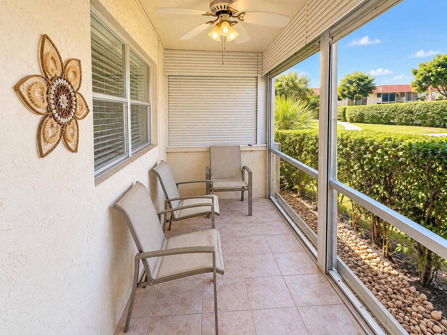 22765 SW 66TH Avenue, #104, Boca Raton, Boca Raton, FL 33428 Sunlit Screened Patio Retreat