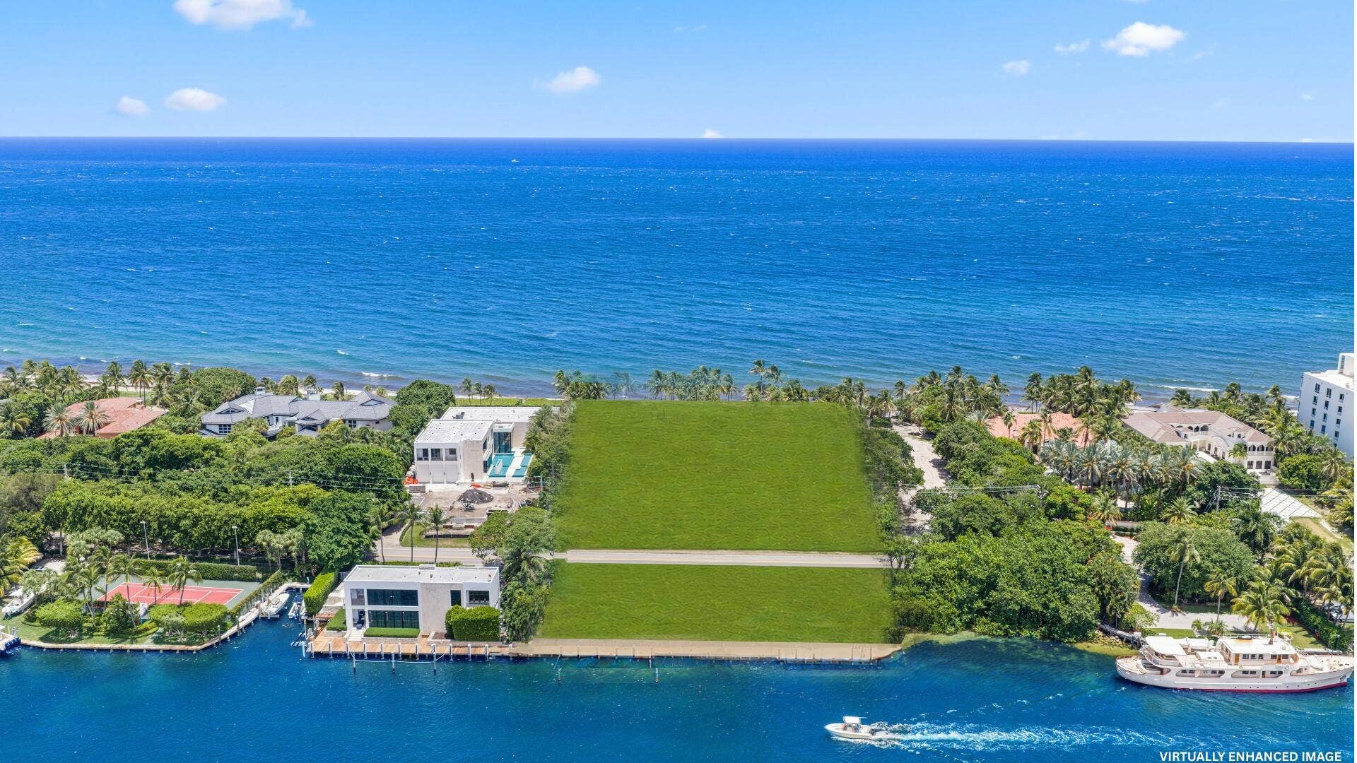 Virtual lot rendering