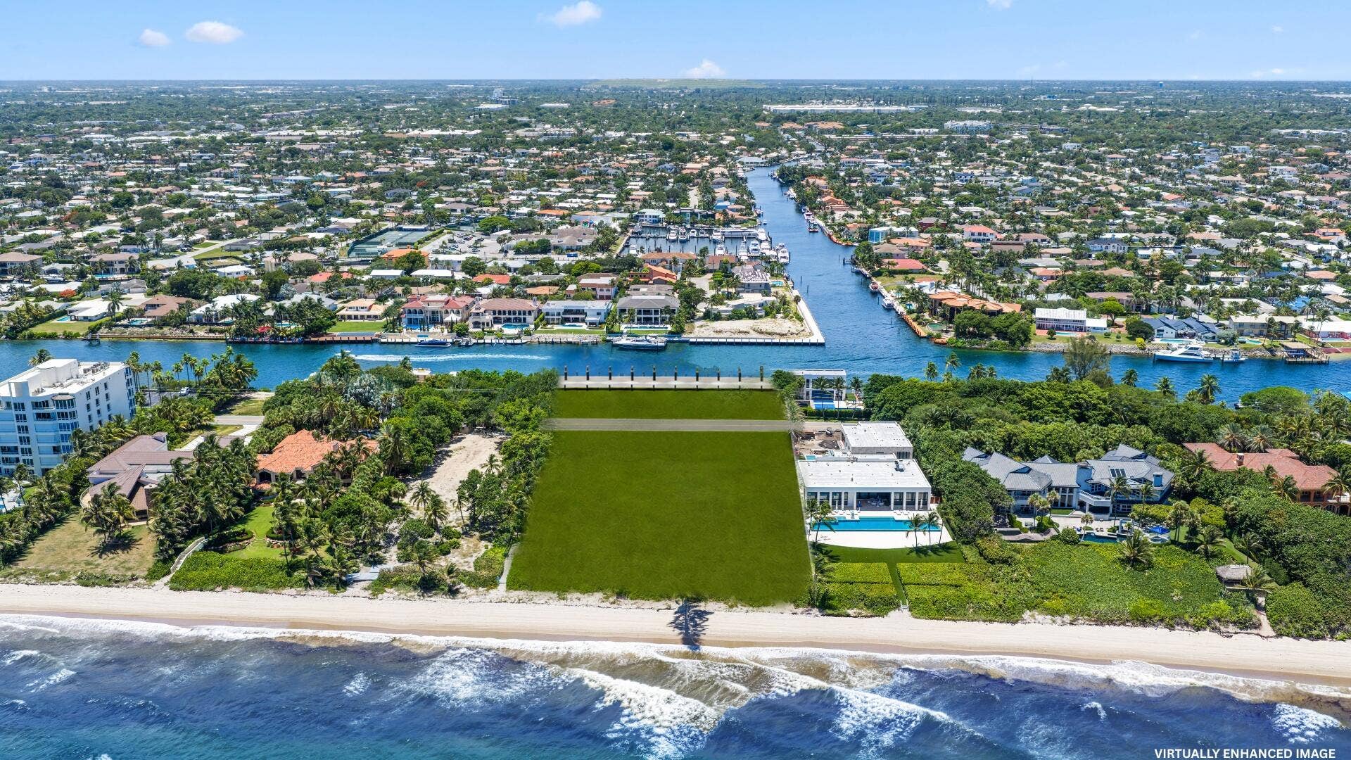 Virtual lot rendering