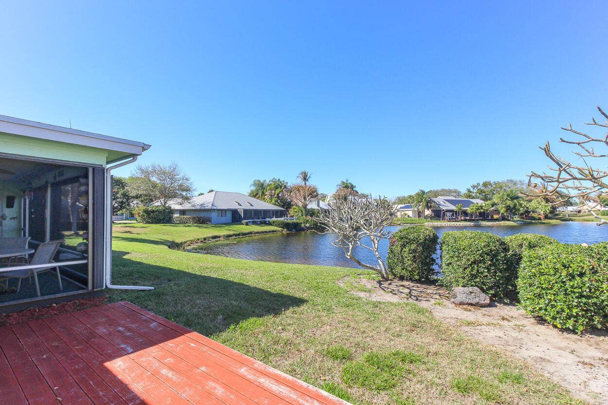 10691 SE JUPITER NARROWS Drive, Hobe Sound, FL 33455 Leth Exterior Back Lake