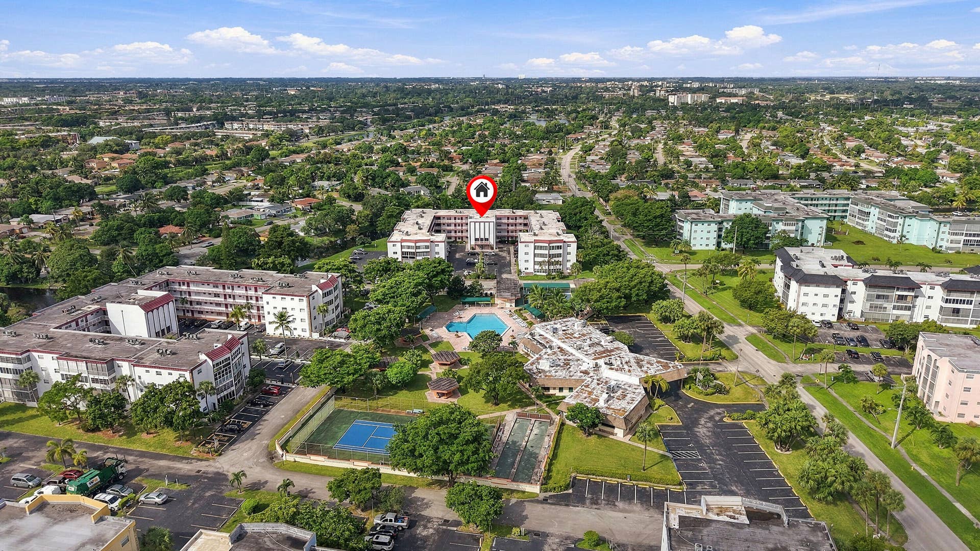 4000 NW 44TH Avenue, #208, Lauderdale Lakes, FL 33319 Aerial View