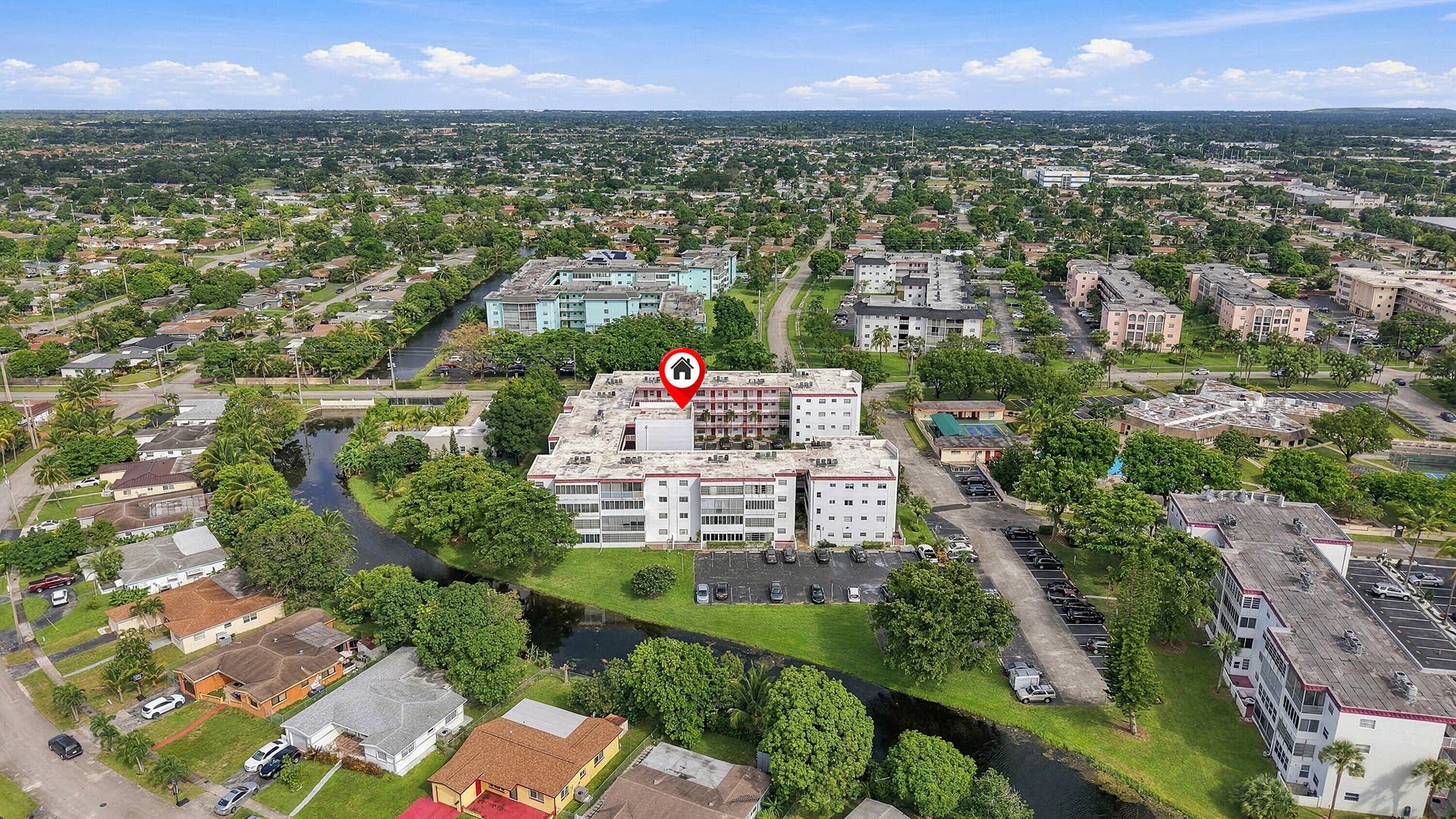 4000 NW 44TH Avenue, #208, Lauderdale Lakes, FL 33319 Aerial View