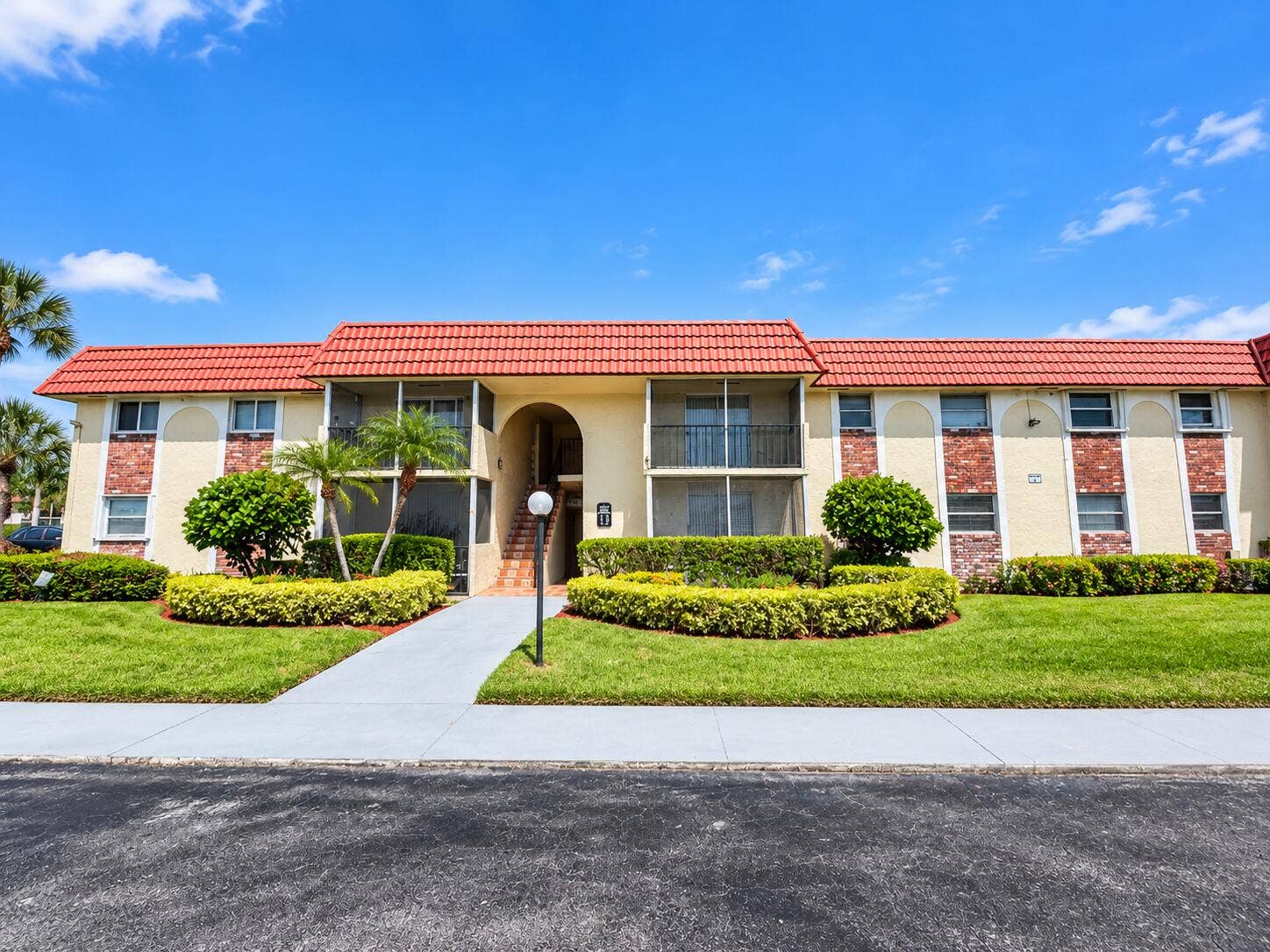 Boca Raton, Boca Raton, FL 33428 Symmetrical Spanish-Style Apartment Buil