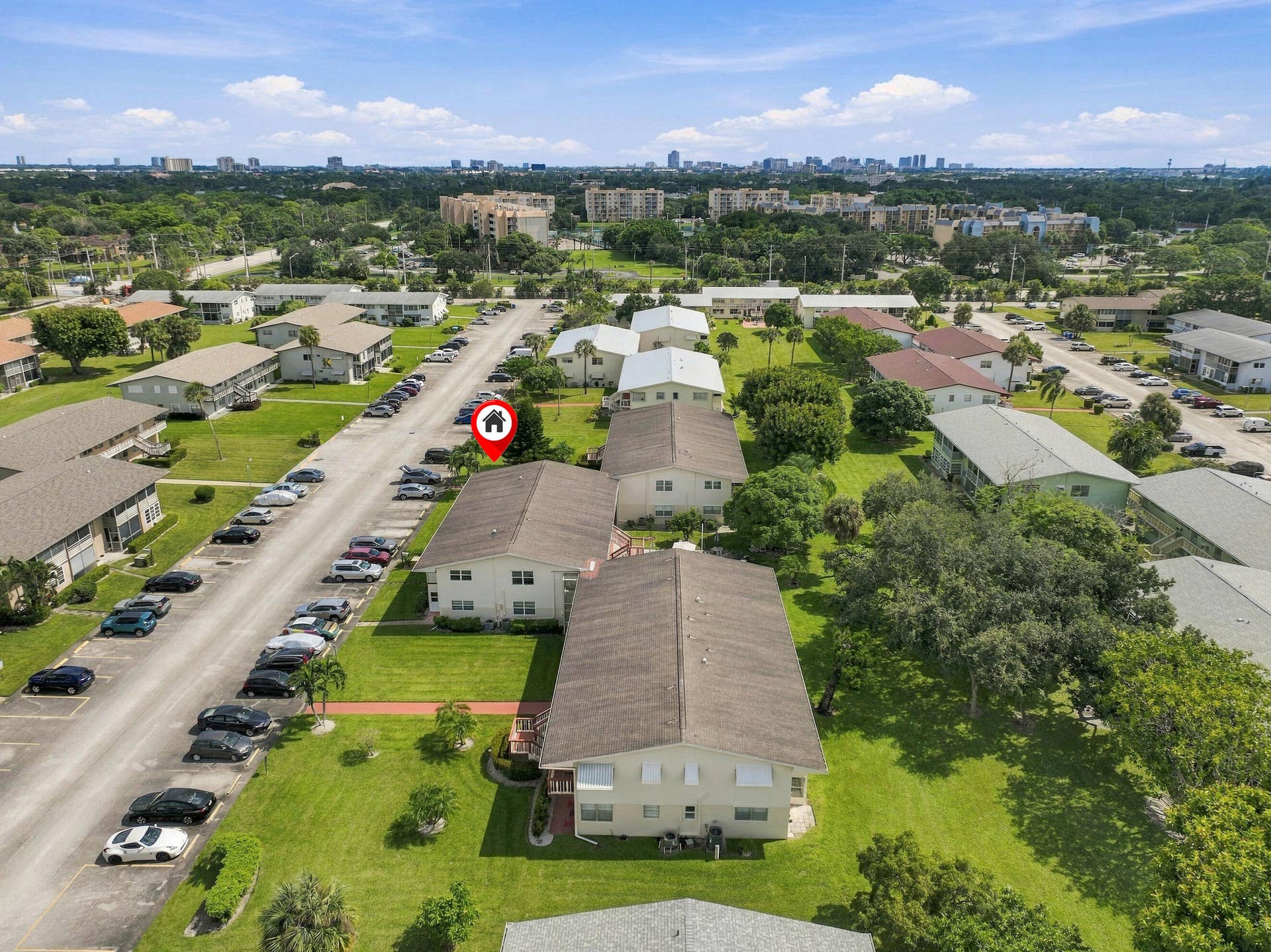80 NORWICH D, West Palm Beach, FL 33417 Aerial View