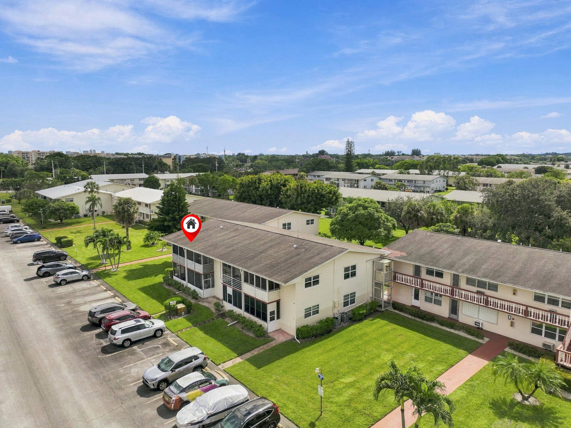 80 NORWICH D, West Palm Beach, FL 33417 Aerial View